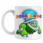 Casa si Gradina - Bucatarie si vesela - Cani si pahare - Cani si cesti - Cana Robogobo Shelly Robosuit CoolTrend, alba, 330ml - Infinity.ro