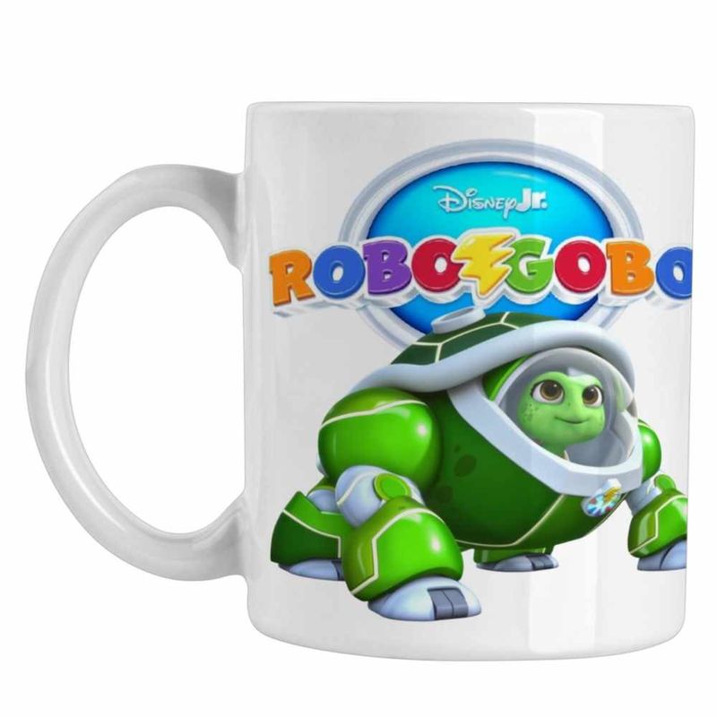 Casa si Gradina - Bucatarie si vesela - Cani si pahare - Cani si cesti - Cana Robogobo Shelly Robosuit CoolTrend, alba, 330ml - Infinity.ro