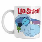 Casa si Gradina - Bucatarie si vesela - Cani si pahare - Cani si cesti - Cana Stitch Baby Sleep CoolTrend, alba, 330ml - Infinity.ro