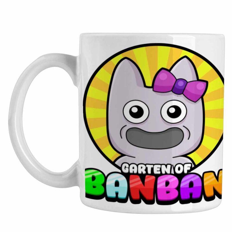 Casa si Gradina - Bucatarie si vesela - Cani si pahare - Cani si cesti - Cana Banban Banbaleena Gradina CoolTrend, alba, 330ml - Infinity.ro