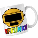 Casa si Gradina - Bucatarie si vesela - Cani si pahare - Cani si cesti - Cana Sprunki Gold Sound Music Game CoolTrend, alba, 330ml - Infinity.ro