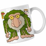 Casa si Gradina - Bucatarie si vesela - Cani si pahare - Cani si cesti - Cana Brr Brr Patapim Brianrot Italian Brainrot CoolTrend, alba, 330ml - Infinity.ro
