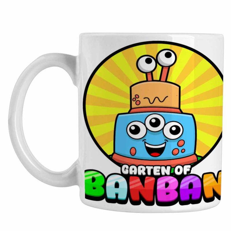 Casa si Gradina - Bucatarie si vesela - Cani si pahare - Cani si cesti - Cana Banban Charlie Cake Garten CoolTrend, alba, 330ml - Infinity.ro