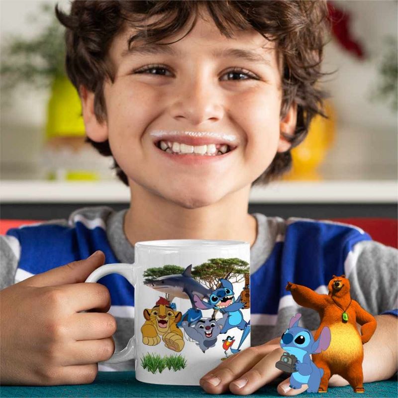 Casa si Gradina - Bucatarie si vesela - Cani si pahare - Cani si cesti - Cana Tralalero Tralala Garda Felina Stitch Meme CoolTrend, alba, 330ml - Infinity.ro