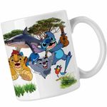 Casa si Gradina - Bucatarie si vesela - Cani si pahare - Cani si cesti - Cana Tralalero Tralala Garda Felina Stitch Meme CoolTrend, alba, 330ml - Infinity.ro