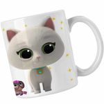 Casa si Gradina - Bucatarie si vesela - Cani si pahare - Cani si cesti - Cana SuperKitties Bitsy Super Pisicute CoolTrend, alba, 330ml - Infinity.ro