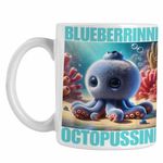 Casa si Gradina - Bucatarie si vesela - Cani si pahare - Cani si cesti - Cana Blueberrinni Octopussini Italian Meme Brainrot Brain Rot CoolTrend, alba, 330ml - Infinity.ro