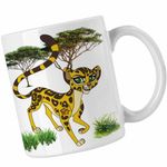 Casa si Gradina - Bucatarie si vesela - Cani si pahare - Cani si cesti - Cana Fuli Garda Felina Lion Guard CoolTrend, alba, 330ml - Infinity.ro