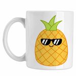 Casa si Gradina - Bucatarie si vesela - Cani si pahare - Cani si cesti - Cana Squishmallows Ananas Squish CoolTrend, alba, 330ml - Infinity.ro