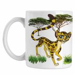 Casa si Gradina - Bucatarie si vesela - Cani si pahare - Cani si cesti - Cana Fuli Garda Felina Lion Guard CoolTrend, alba, 330ml - Infinity.ro