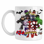Casa si Gradina - Bucatarie si vesela - Cani si pahare - Cani si cesti - Cana Paienjenelul Marvel si prietenii lui uimitori CoolTrend, alba, 330ml - Infinity.ro