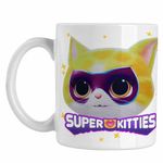 Casa si Gradina - Bucatarie si vesela - Cani si pahare - Cani si cesti - Cana Sclipi Super Pisicute Sparks CoolTrend, alba, 330ml - Infinity.ro