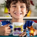 Casa si Gradina - Bucatarie si vesela - Cani si pahare - Cani si cesti - Cana Sclipi Super Pisicute Sparks CoolTrend, alba, 330ml - Infinity.ro