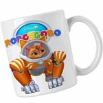 Casa si Gradina - Bucatarie si vesela - Cani si pahare - Cani si cesti - Cana Robogobo Allie Robosuit CoolTrend, alba, 330ml - Infinity.ro