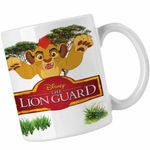 Casa si Gradina - Bucatarie si vesela - Cani si pahare - Cani si cesti - Cana Lion Guard Kion Garda Felina CoolTrend, alba, 330ml - Infinity.ro
