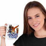 Casa si Gradina - Bucatarie si vesela - Cani si pahare - Cani si cesti - Cana Grizzy Lemingi Brainrot Tung Sahur Tralalero Wukong CoolTrend, alba, 330ml - Infinity.ro