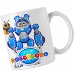 Casa si Gradina - Bucatarie si vesela - Cani si pahare - Cani si cesti - Cana Robogobo Booster Robosuit CoolTrend, alba, 330ml - Infinity.ro