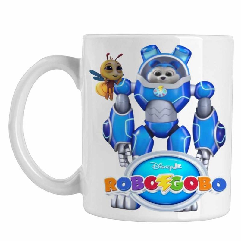 Casa si Gradina - Bucatarie si vesela - Cani si pahare - Cani si cesti - Cana Robogobo Booster Robosuit CoolTrend, alba, 330ml - Infinity.ro