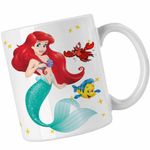 Casa si Gradina - Bucatarie si vesela - Cani si pahare - Cani si cesti - Cana Little Mermaid Ariel Printesa CoolTrend, alba, 330ml - Infinity.ro