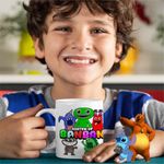 Casa si Gradina - Bucatarie si vesela - Cani si pahare - Cani si cesti - Cana Garden of Banban Nabnab Jumbo CoolTrend, alba, 330ml - Infinity.ro