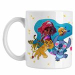 Casa si Gradina - Bucatarie si vesela - Cani si pahare - Cani si cesti - Cana Ariel Stitch Garda Felina Fuli Kion CoolTrend, alba, 330ml - Infinity.ro
