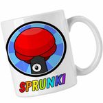 Casa si Gradina - Bucatarie si vesela - Cani si pahare - Cani si cesti - Cana Sprunki Tree Horror Music Game CoolTrend, alba, 330ml - Infinity.ro