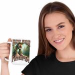 Casa si Gradina - Bucatarie si vesela - Cani si pahare - Cani si cesti - Cana Brr Brr Patapim Italian Tree Brainrot Meme CoolTrend, alba, 330ml - Infinity.ro