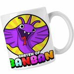 Casa si Gradina - Bucatarie si vesela - Cani si pahare - Cani si cesti - Cana Banban Silent Steve Cobra Gradina CoolTrend, alba, 330ml - Infinity.ro