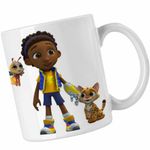 Casa si Gradina - Bucatarie si vesela - Cani si pahare - Cani si cesti - Cana Robogobo Dax Creator Lider CoolTrend, alba, 330ml - Infinity.ro