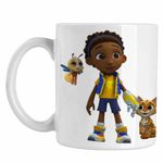 Casa si Gradina - Bucatarie si vesela - Cani si pahare - Cani si cesti - Cana Robogobo Dax Creator Lider CoolTrend, alba, 330ml - Infinity.ro
