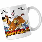 Casa si Gradina - Bucatarie si vesela - Cani si pahare - Cani si cesti - Cana Bunnicula Draculas Vampirul Iepuras CoolTrend, alba, 330ml,1 - Infinity.ro