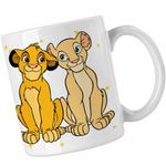 Casa si Gradina - Bucatarie si vesela - Cani si pahare - Cani si cesti - Cana Nala Simba Best Friends Lion King CoolTrend, alba, 330ml - Infinity.ro