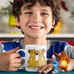 Casa si Gradina - Bucatarie si vesela - Cani si pahare - Cani si cesti - Cana Nala Simba Best Friends Lion King CoolTrend, alba, 330ml - Infinity.ro