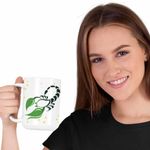 Casa si Gradina - Bucatarie si vesela - Cani si pahare - Cani si cesti - Cana Scorpion Horoscop Zodie Astrologie Scorpio CoolTrend, alba, 330ml - Infinity.ro