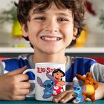 Casa si Gradina - Bucatarie si vesela - Cani si pahare - Cani si cesti - Cana Lilo and Stich Friends CoolTrend, alba, 330ml - Infinity.ro