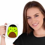 Casa si Gradina - Bucatarie si vesela - Cani si pahare - Cani si cesti - Cana Squishmallows Frankenstein CoolTrend, alba, 330ml - Infinity.ro