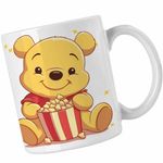 Casa si Gradina - Bucatarie si vesela - Cani si pahare - Cani si cesti - Cana Winnie the Pooh Popcorn CoolTrend, alba, 330ml - Infinity.ro