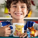 Casa si Gradina - Bucatarie si vesela - Cani si pahare - Cani si cesti - Cana Winnie the Pooh Popcorn CoolTrend, alba, 330ml - Infinity.ro