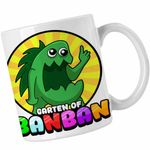 Casa si Gradina - Bucatarie si vesela - Cani si pahare - Cani si cesti - Cana Banban Stinky Joel Dinozaur CoolTrend, alba, 330ml - Infinity.ro