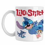 Casa si Gradina - Bucatarie si vesela - Cani si pahare - Cani si cesti - Cana Stitch Laught Vesel CoolTrend, alba, 330ml - Infinity.ro