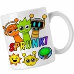 Casa si Gradina - Bucatarie si vesela - Cani si pahare - Cani si cesti - Cana Sprunki Music Maker Game CoolTrend, alba, 330ml - Infinity.ro
