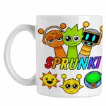 Casa si Gradina - Bucatarie si vesela - Cani si pahare - Cani si cesti - Cana Sprunki Music Maker Game CoolTrend, alba, 330ml - Infinity.ro