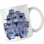 Casa si Gradina - Bucatarie si vesela - Cani si pahare - Cani si cesti - Cana Lemingi Lemmings Have Fun CoolTrend, alba, 330ml - Infinity.ro