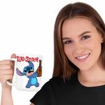 Casa si Gradina - Bucatarie si vesela - Cani si pahare - Cani si cesti - Cana Stitch Chitara CoolTrend, alba, 330ml - Infinity.ro
