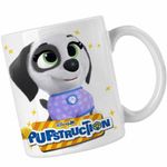 Casa si Gradina - Bucatarie si vesela - Cani si pahare - Cani si cesti - Cana Pupstruction Bailey Catelusi Constructori CoolTrend, alba, 330ml - Infinity.ro