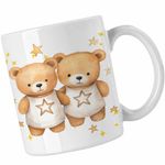 Casa si Gradina - Bucatarie si vesela - Cani si pahare - Cani si cesti - Cana Gemeni Baby Zodiac Horoscop Gemini Astrologie CoolTrend, alba, 330ml - Infinity.ro
