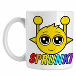 Casa si Gradina - Bucatarie si vesela - Cani si pahare - Cani si cesti - Cana Sprunki Music Game Simon CoolTrend, alba, 330ml - Infinity.ro