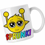 Casa si Gradina - Bucatarie si vesela - Cani si pahare - Cani si cesti - Cana Sprunki Music Game Simon CoolTrend, alba, 330ml - Infinity.ro