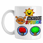 Casa si Gradina - Bucatarie si vesela - Cani si pahare - Cani si cesti - Cana Sprunki Incredibox Music Game CoolTrend, alba, 330ml - Infinity.ro