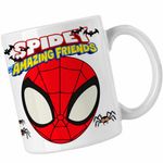 Casa si Gradina - Bucatarie si vesela - Cani si pahare - Cani si cesti - Cana Paienjenel Spidey and his amazing friends CoolTrend, alba, 330ml - Infinity.ro